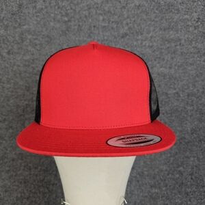 YP Classics Red/Black Trucker Snapback